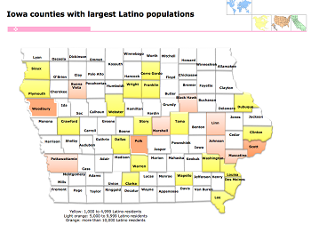 Hispanic Population is Growing Rapidly in Iowa